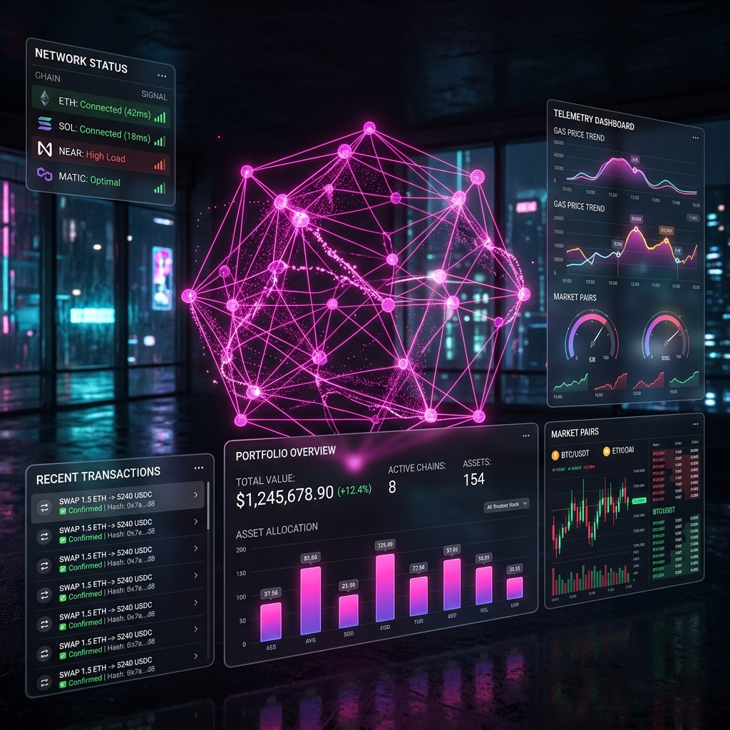 Cybernetic Spatial WebGL Interface